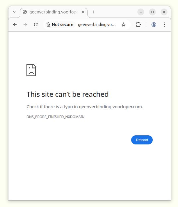 Chromium: De website is offline